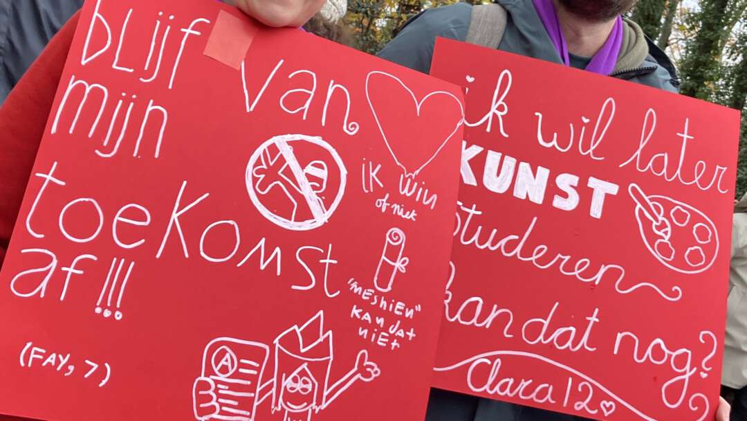 HO acties ik wil later kunst studeren