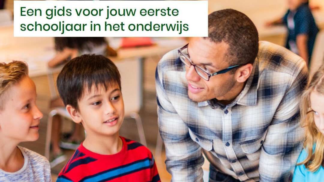 Blij f in het onderwijs voorpagina met tekst