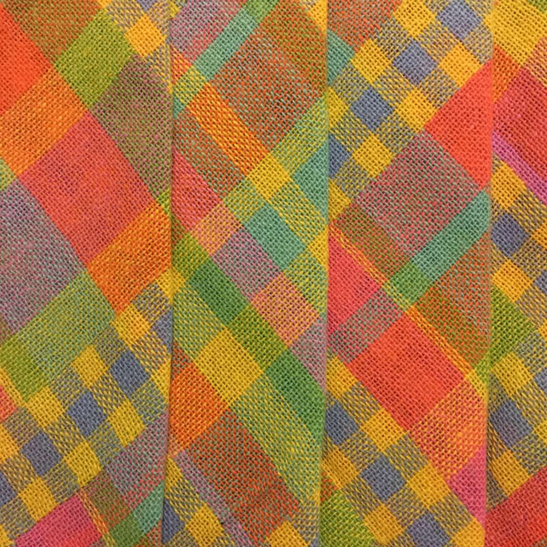 Weefsel kleurrijk plooien