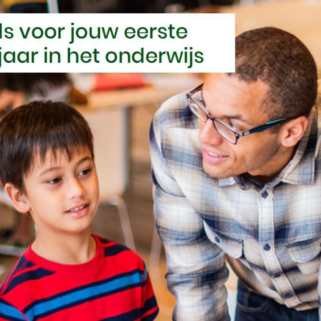 Blij f in het onderwijs voorpagina met tekst