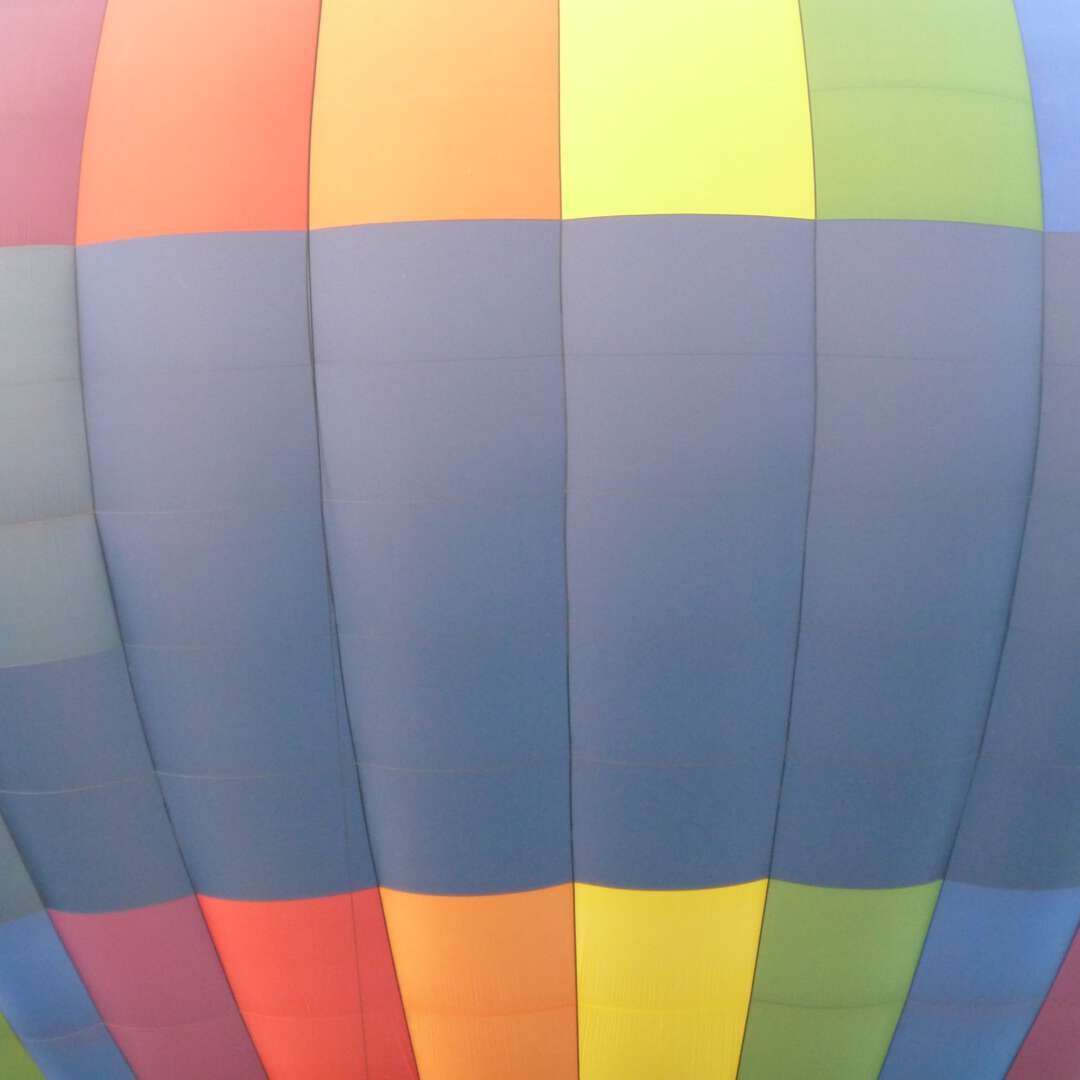 Regenboog luchtballon zeven workshops