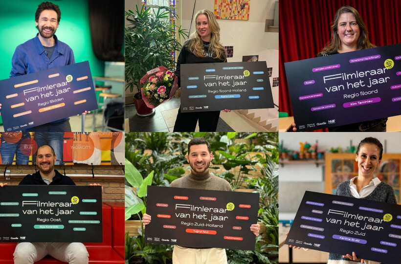 Filmleraar van het jaar 25 26 regionale winnaars