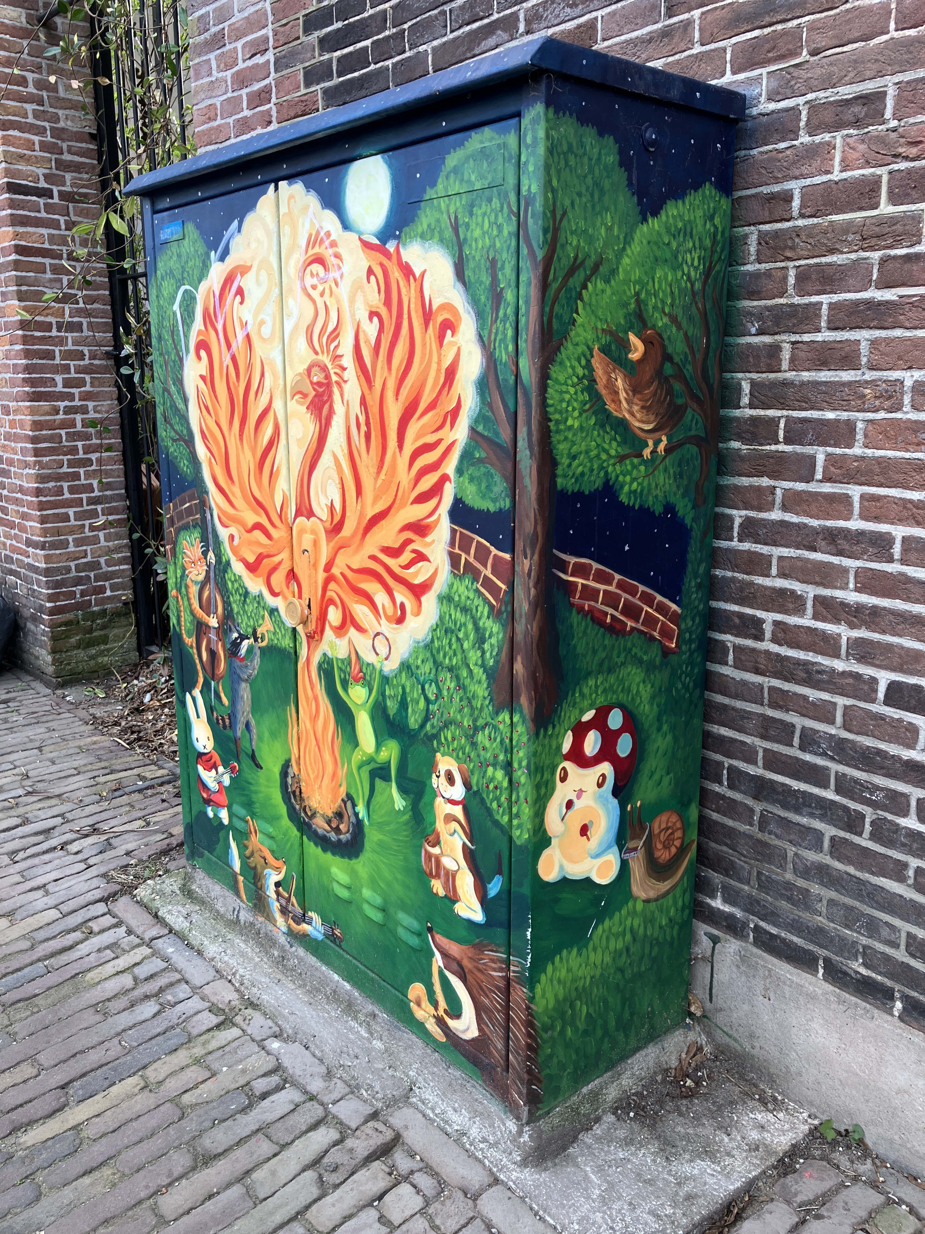 Electriciteitskast utrecht fenix zijaanzicht